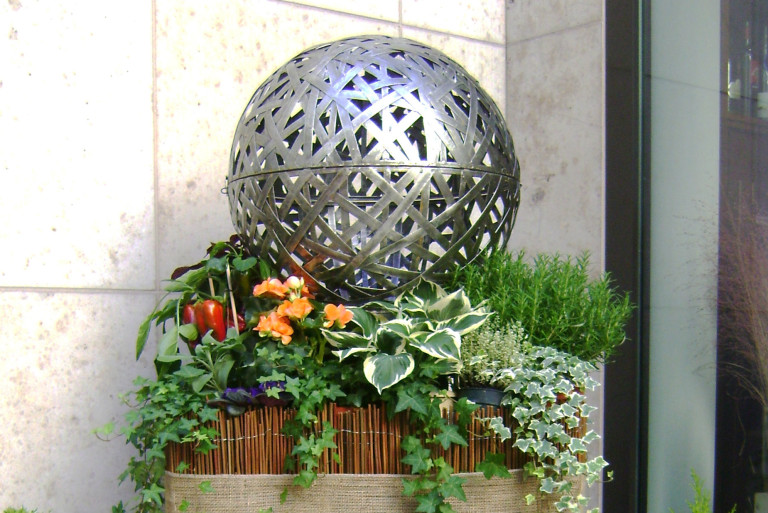 Cubo fiorito ristorante