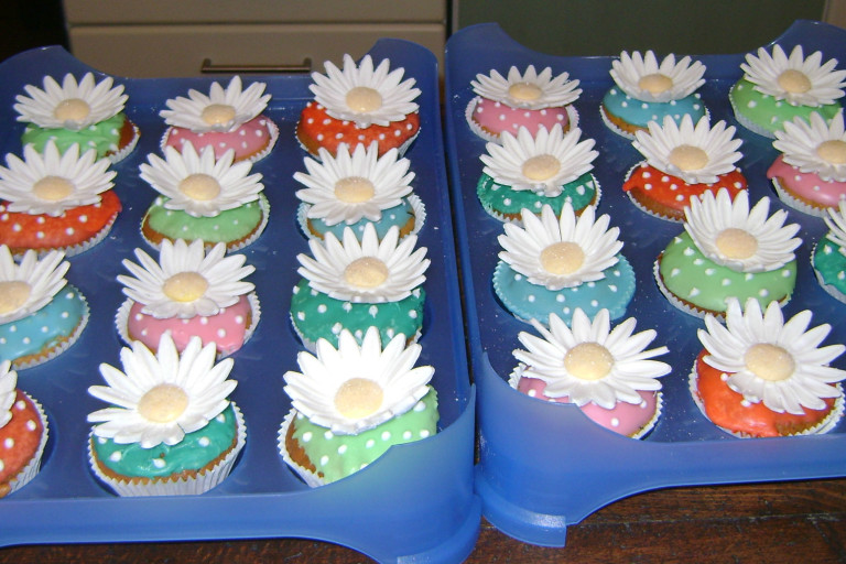 Muffin floreali