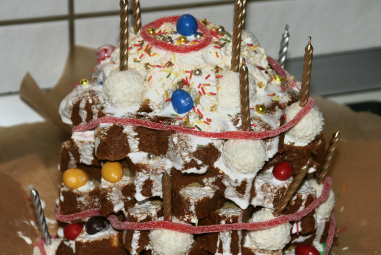 Pandoro decorato