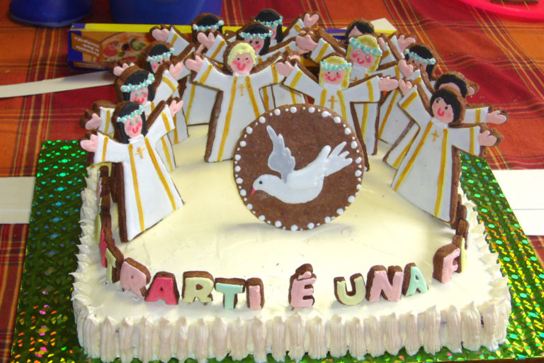 Torta per il corso di catechismo 2