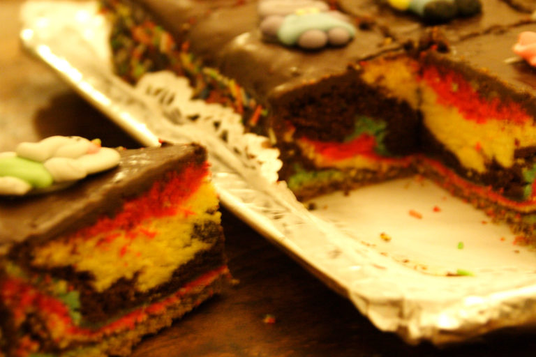 Torta cioccolato multicolore 5