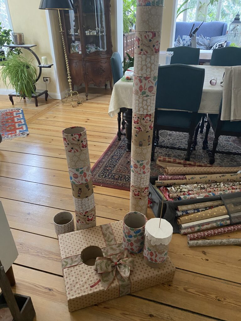 Calendario avvento gigante a forma di candele – foto 3
