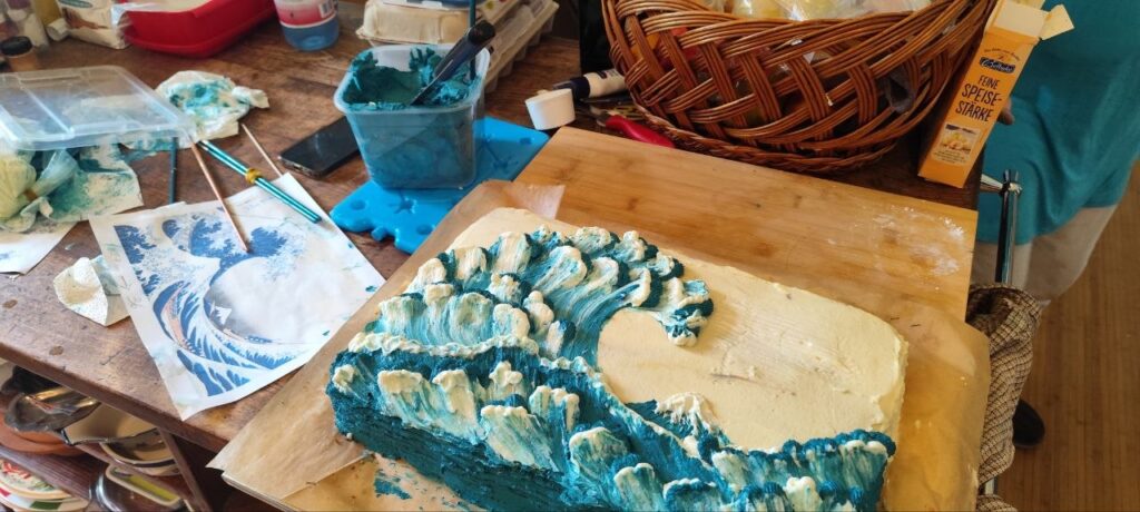 Torta onda Hokusai – foto 2
