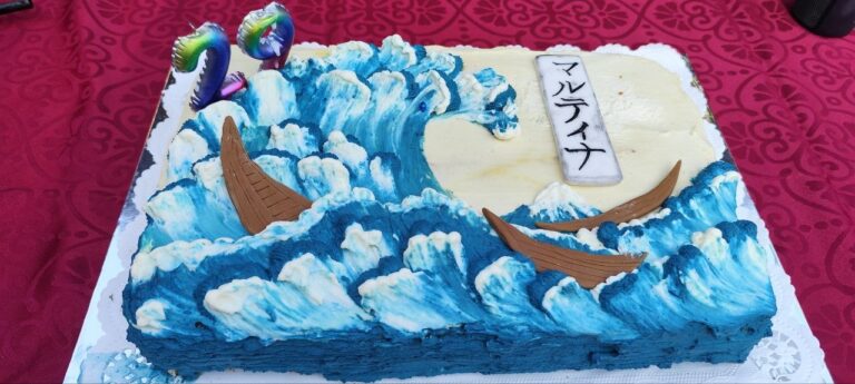 Torta onda Hokusai – foto 1